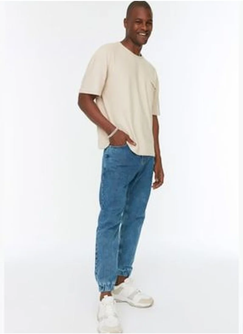 trendyol Men's Indigo Relax Jogger Jeans