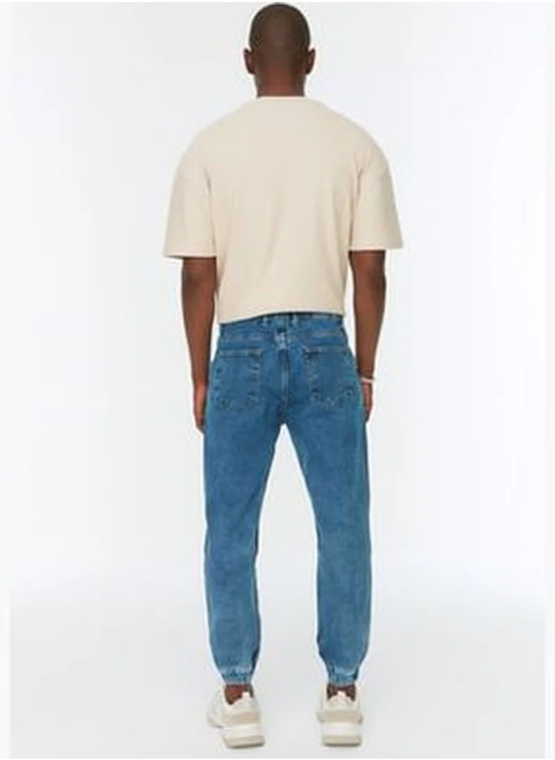 trendyol Men's Indigo Relax Jogger Jeans