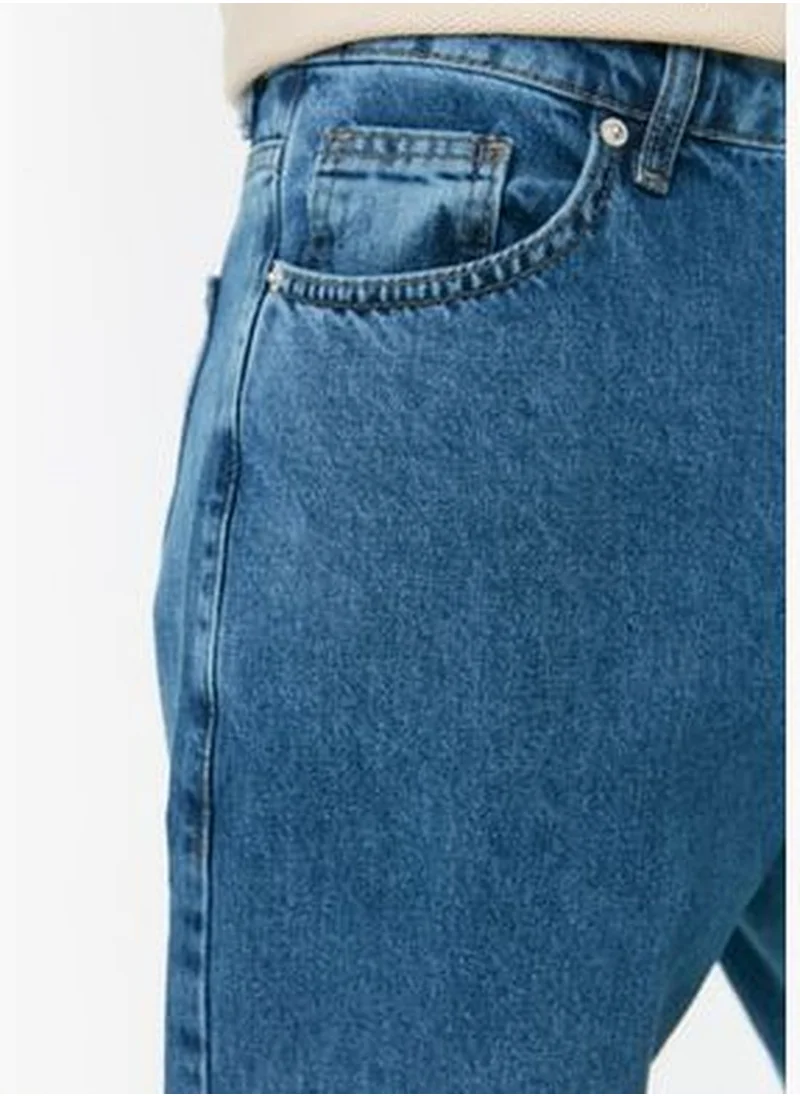 trendyol Men's Indigo Relax Jogger Jeans