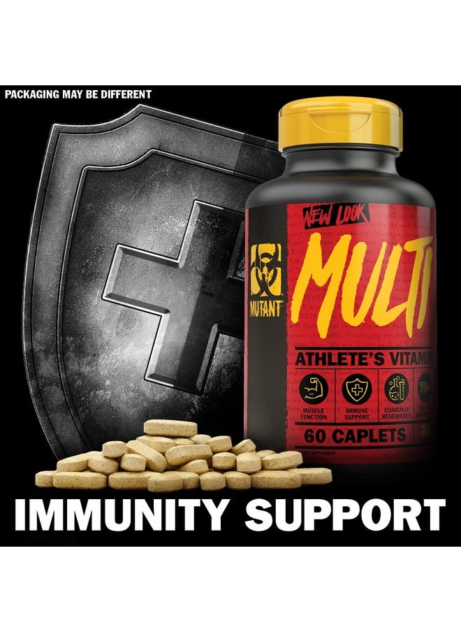 Mutant - Multi High Potency Vitamins With 75+ Ingredients Specifically Formulated For Heavy Lifting 60 Tablets - Image 1