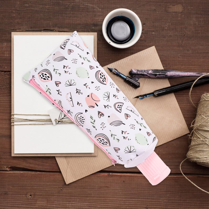 2pcs Portable Pencil Bag Pen Storage Bag Cartoon Pencil Pouch Pencil Storage Bag Pencil Bag for Storage - Image 3
