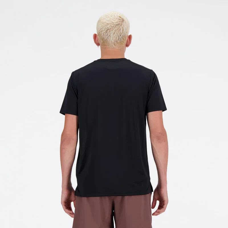 New Balance Black Men's Sport Essential T-Shirt for Men | Best Price UAE