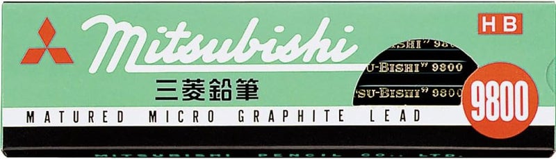Mitsubishi Pencil Co., Ltd. 9800 HB Graphite Pencils - Pack of 12 - Image 1