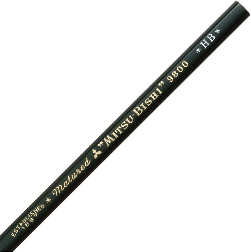 Mitsubishi Pencil Co., Ltd. 9800 HB Graphite Pencils - Pack of 12 - Image 3