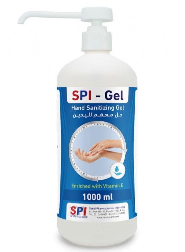 Hand Sanitizer Gel Enriched With Vitamin E 1000 ml