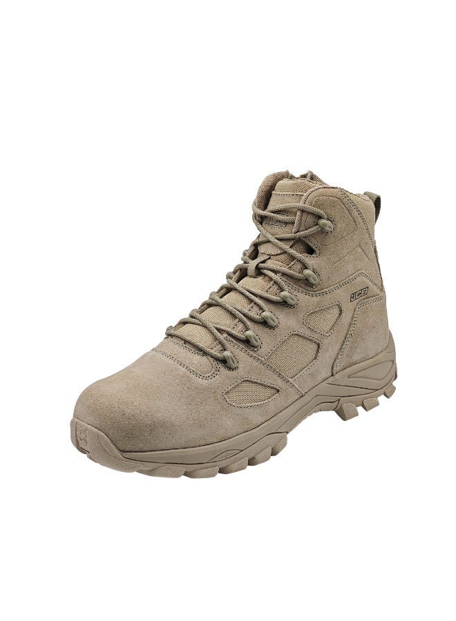 JCB 6" Stealth Tactical Boot with Side Zipper for Men – Desert Tan Combat Military Safety Boot – Composite Toe – JCBT-001 - Image 3