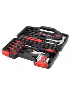 LOOPITYS 39-Piece Tool Set General Household/Garage/Office Hand Tool kit With Plastic Storage Toolbox Case  - Image 4