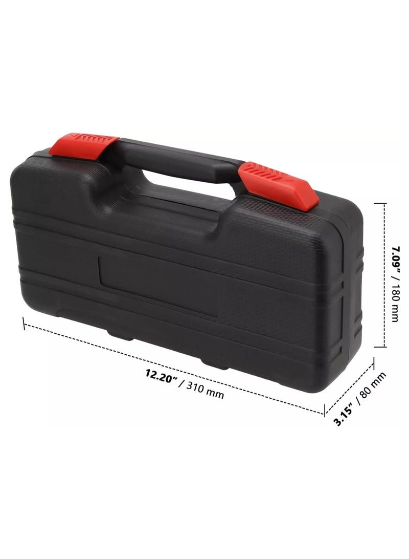 LOOPITYS 39-Piece Tool Set General Household/Garage/Office Hand Tool kit With Plastic Storage Toolbox Case - Image 5