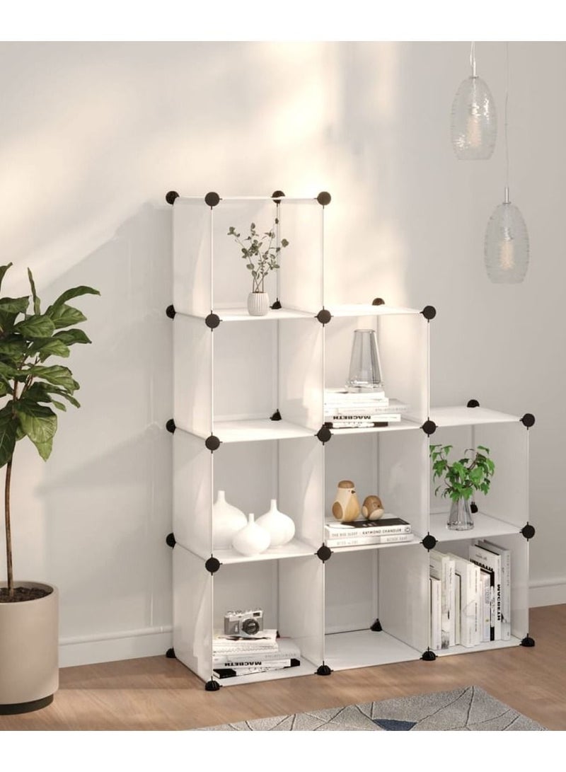 9 Cubes Diy Shoes Wardrobe Storage Shoe Rack Shoe Tower Storage Cabinet Shoe Organizer Storage Organizer Modular Shoe Cabinet - Image 4