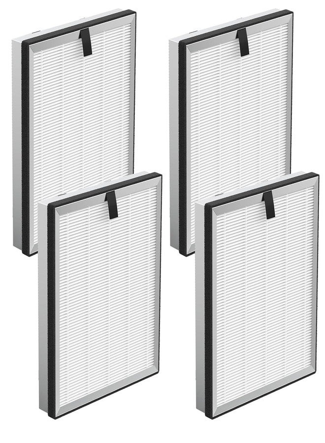 DAODEFUL APH3000 Replacement Filter for KNKA APH3000 Air Purifier with 3-IN-1 True HEPA and Activated Carbon, 4 Pack aph3000 air filter for Dust, Pet Hair, etc - Image 1