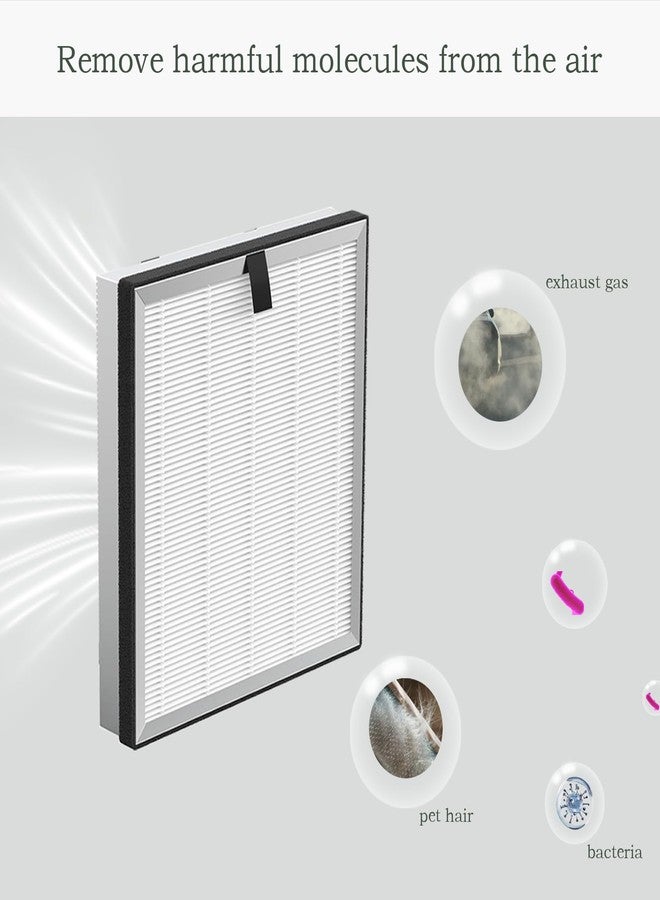 DAODEFUL APH3000 Replacement Filter for KNKA APH3000 Air Purifier with 3-IN-1 True HEPA and Activated Carbon, 4 Pack aph3000 air filter for Dust, Pet Hair, etc - Image 3