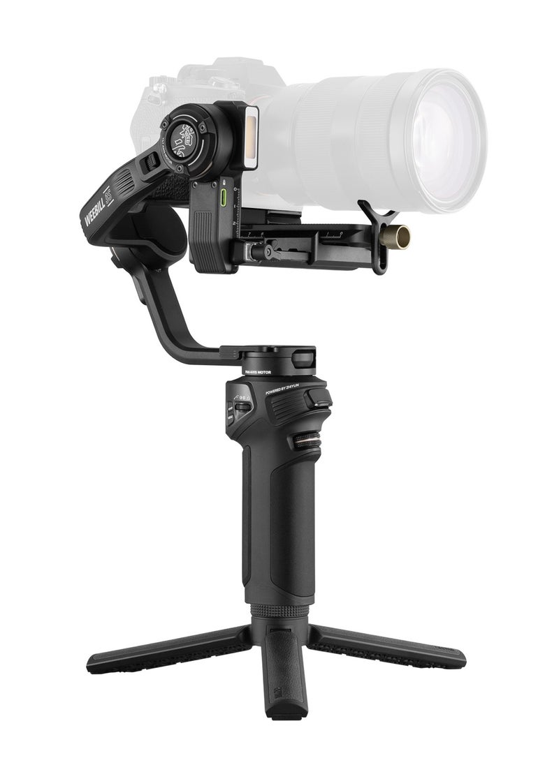 Zhiyun ZHIYUN Weebill 3S [Official] Gimbal Stabilizer for DSLR and Mirrorless Camera Canon/Nikon/Sony/Panasonic/Fujifilm,Fill Light,Native Vertical Shooting  - Image 1