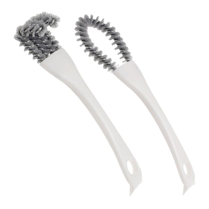 2pcs Multi Function Crevice Cleaning Brush Set for Kitchen Bathroom Tight Spaces - Image 2