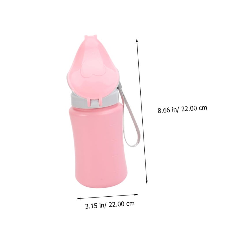 Portable Car Urinal For Boys And Girls Lightweight Travel Toilet Pink For Camping - Image 3