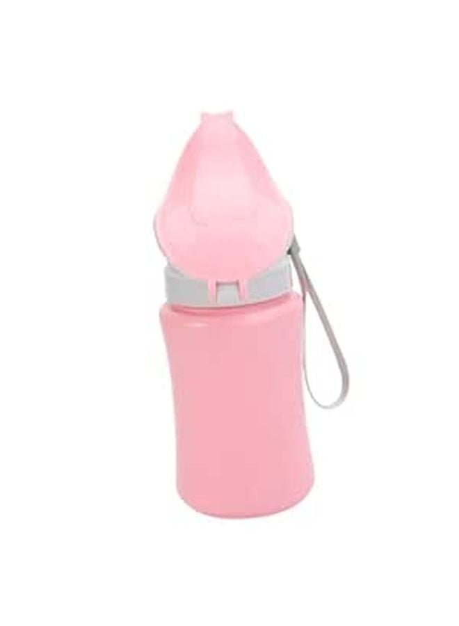 Portable Car Urinal For Boys And Girls Lightweight Travel Toilet Pink For Camping - Image 1