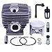 Adefol Adefol 52mm MS460 Cylinder Piston Kit for STIHL 046 MS460 Chainsaw Replacement Parts with Decompression Valve Fuel Oil  - Image 2