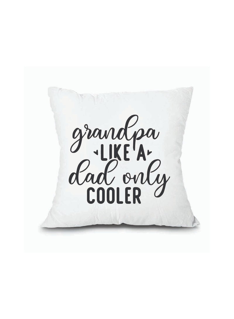 PRINTSHOP4ME Grandpa's Day Special Birthday and Father's Day Throw Pillow 40x40 cm - Perfect Grandfather Gift - Thanksgiving Gift for Grandfather - Grandpa Cushion Cover for Sofa Bed  - Image 2