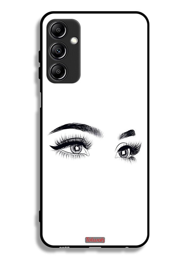 Tolwak Samsung Galaxy A14 5G Protective Case Cover Eyes Art - Image 1