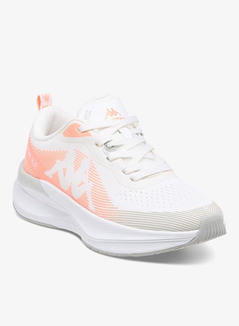 Kappa Women's Logo Detail Sports Shoes with Lace-Up Closure - RUN 2.0 - Image 1