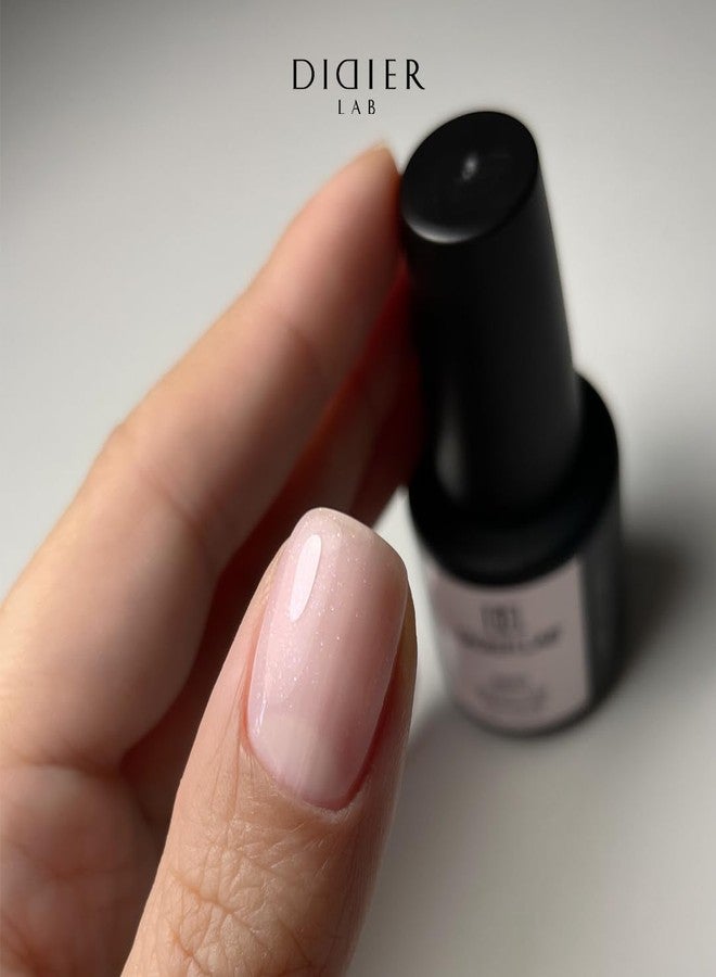 DIDIER LAB BBIO Builder Gel in a Bottle - Pink Mask Glitter - Clean Formula Free from HEMA and TPO - Self Leveling Builder Gel for Nails - Nail Builder LED UV Gel for Strengthening Nails - 0.51 fl oz - Image 5