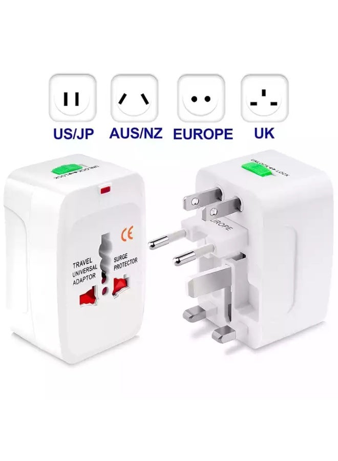 Elexon EL 7974A Universal Travel Adapter with Surge Protector and Neon Light, Worldwide Compatibility (UK, EU, US, AU Plugs), 1500W Max Power - Image 5