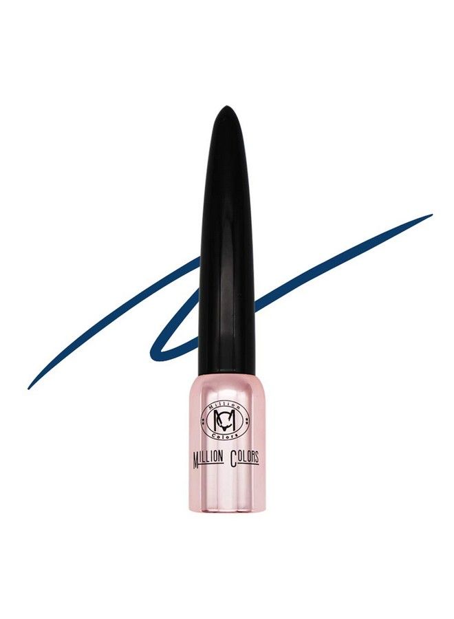 Million Colors Wing Master Eyeliner ; Matte Waterproof Color Liquid Eyeliner ; Quick Dry Smudge Proof ; Long Lasting Eye Makeup ; Blue ; 5 Ml - Image 1
