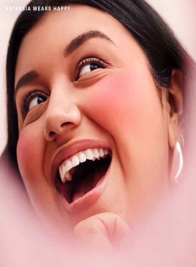 Rare Beauty Rare Beauty by Selena Gomez Soft Pinch Matte Bouncy Blush – Shade: Happy - Cool Pink, 6.4g | Weightless, Long-Lasting Cream Blush with Matte Finish  - Image 3