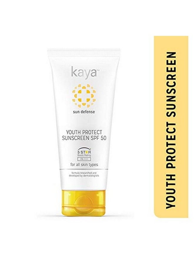 Kaya Clinic - Kaya Youth Protect Sunscreen Spf50 Pa++++ ; 5 Star Boots Rating ; Uv A & Uv B Protection ; Lightweight ; Non Sticky Sunscreen ; Paba Free ; All Skin Types ; 50Ml - Image 1