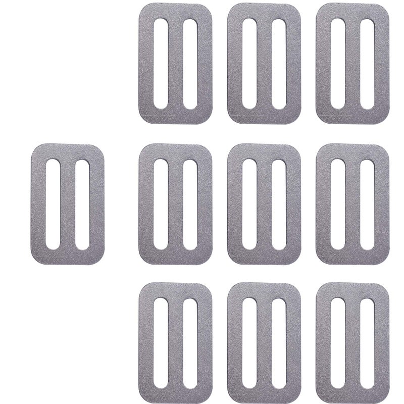 YYST 304 Stainless Steel Triglides Sliders for 1 Straps10 PK