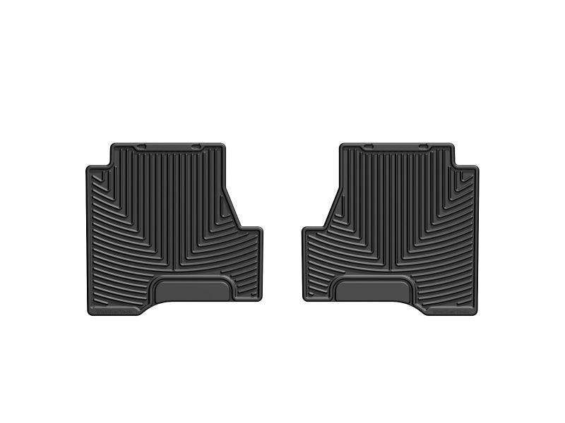 WeatherTech All-Weather Floor Mats for Nissan Xterra, Pathfinder - 2nd Row (W223), Black - Image 1