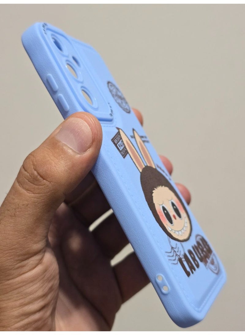 Cartoon Back Cover With the Word LABUBU Compatible With The Phone Samsung Galaxy A15 - Image 3