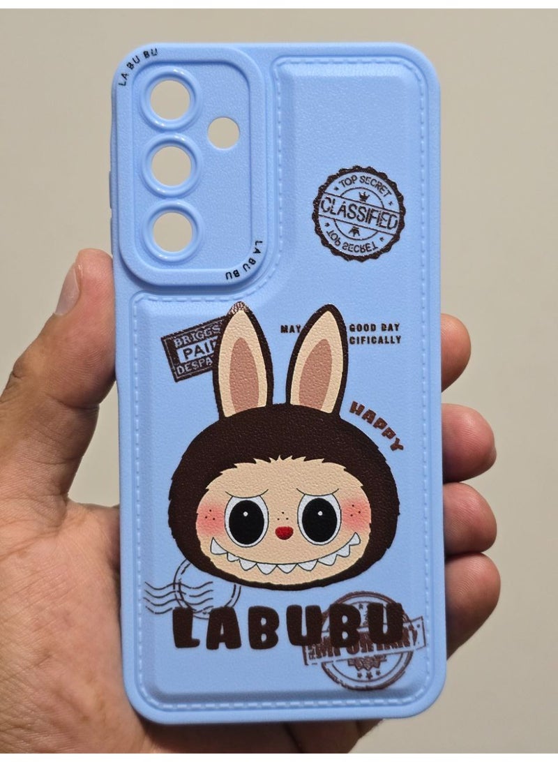 Cartoon Back Cover With the Word LABUBU Compatible With The Phone Samsung Galaxy A15 - Image 2