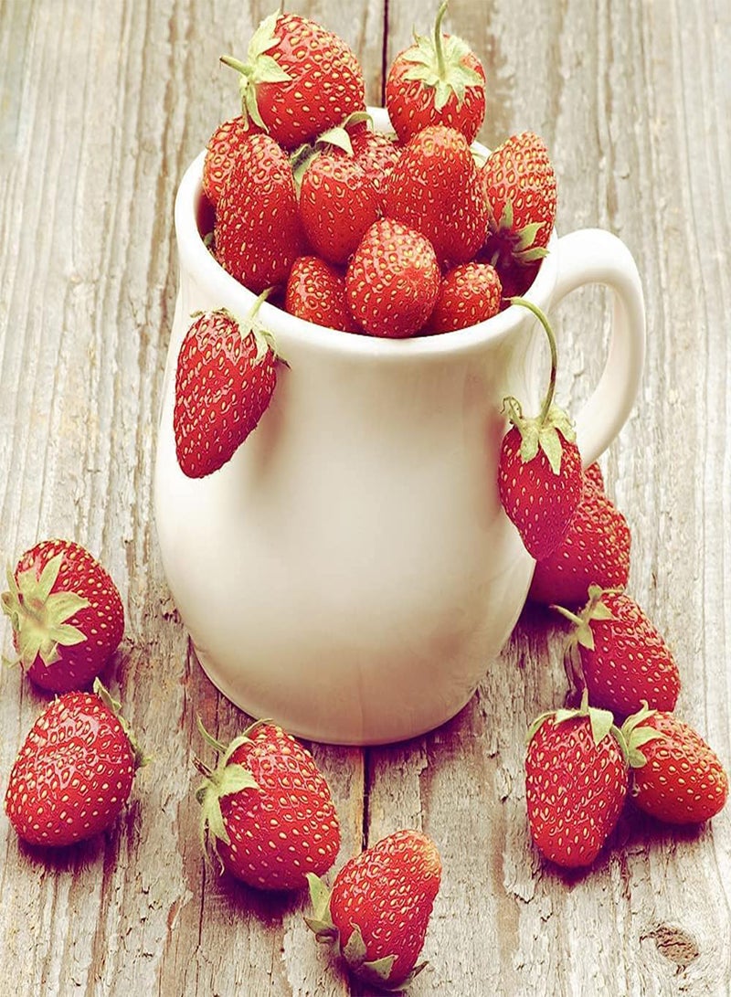 GGOOT 400pcs Red Fresh Non GMO Strawberry Seeds Known for Its Appearance Has Economic Value Necessary Fruit for Gardeners - Image 1