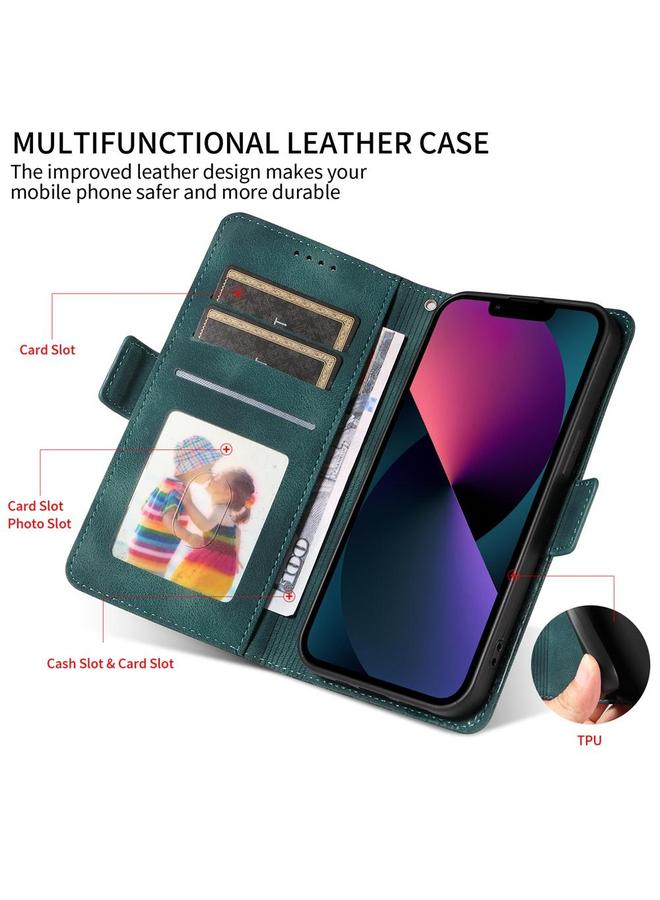 S-TOP Case For Motorola Moto G85 / S50 Neo Embossed Rhombus Starry Leather Phone Case - Image 3