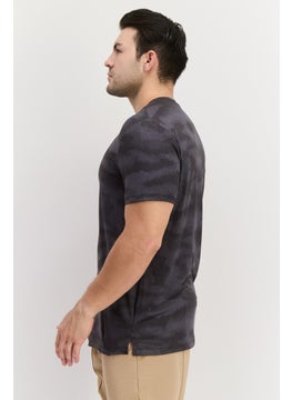 Skora Men Sportwear Fit Training T-shirt, Grey  - Image 4
