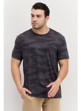 Skora Men Sportwear Fit Training T-shirt, Grey  - Image 1