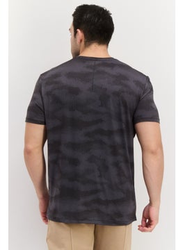 Skora Men Sportwear Fit Training T-shirt, Grey  - Image 2