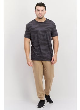 Skora Men Sportwear Fit Training T-shirt, Grey  - Image 3