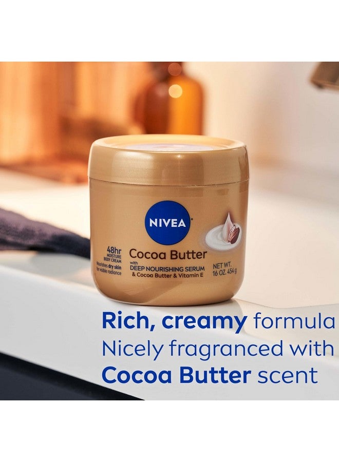 نيفيا كريم الجسم بزبدة الكاكاو من نيفيا مع سيروم مغذي عميق، 16 أونصة - Image 5