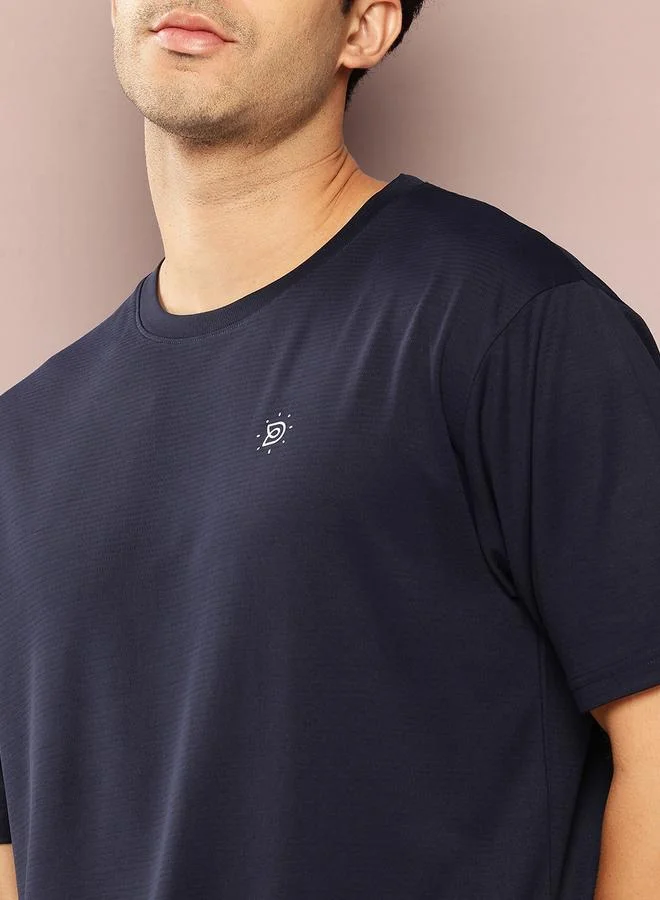 Dillinger Men Basic Round Neck Relaxed T-Shirt