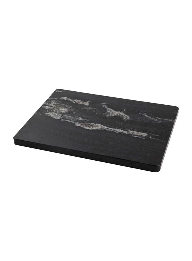 Adolif Natural Black Marble Pastry and Cutting Board, 12x16x0.7 Inch, Heavy for Dough Chocolate, Pack of 1 - Image 1