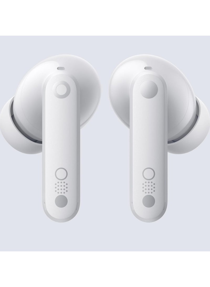 CMF Buds Pro 2 ChatGPT Integrated True Wireless With Clear Voice Technology 2.0 50 dB Smart Active Noise Cancellation Spatial Audio Effect IP55 white(Latest version 2025)  - Image 3