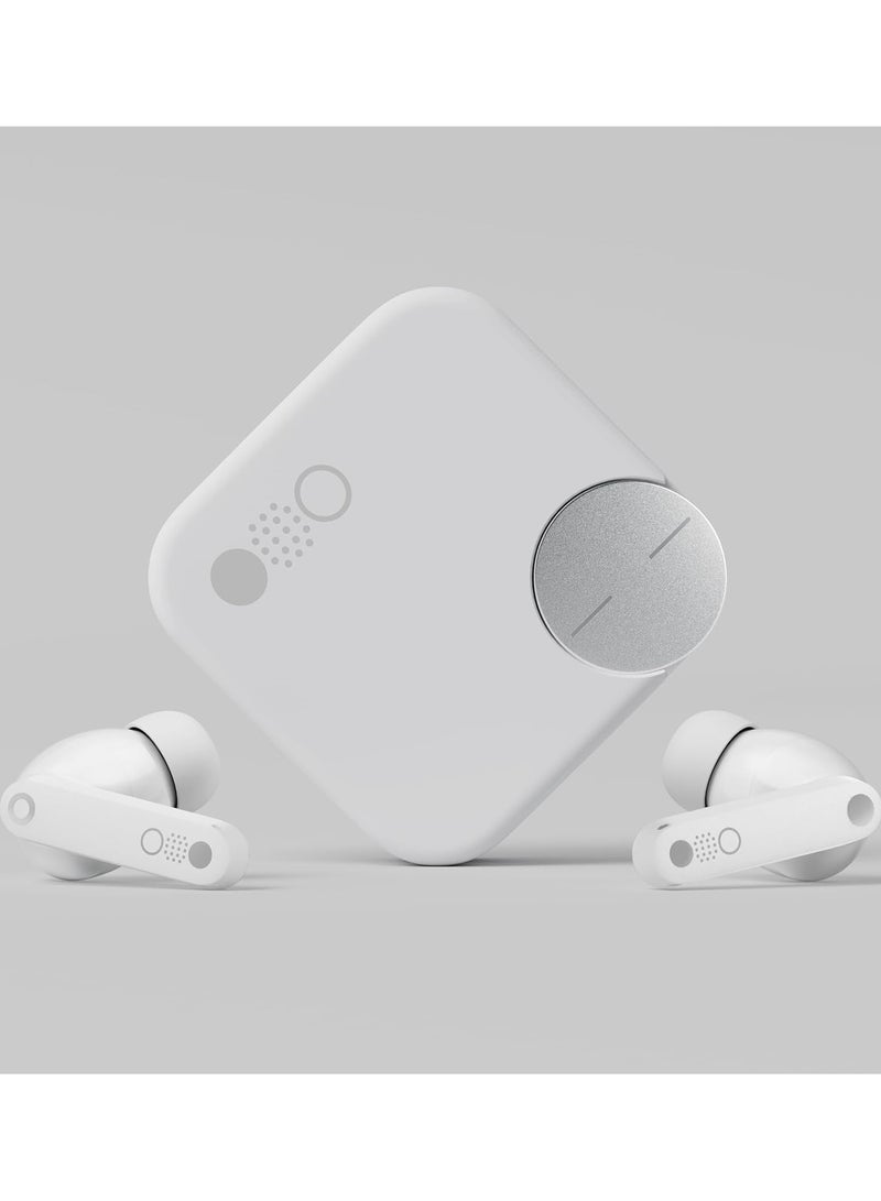 CMF Buds Pro 2 ChatGPT Integrated True Wireless With Clear Voice Technology 2.0 50 dB Smart Active Noise Cancellation Spatial Audio Effect IP55 white(Latest version 2025)  - Image 5