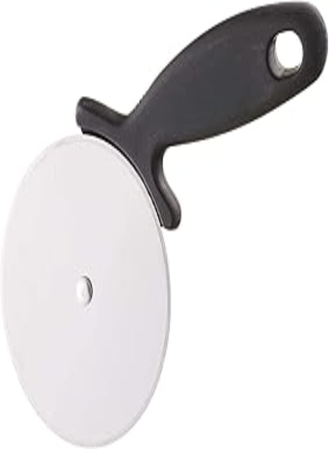 Yasin large plastic hand pizza cutter - multicolor