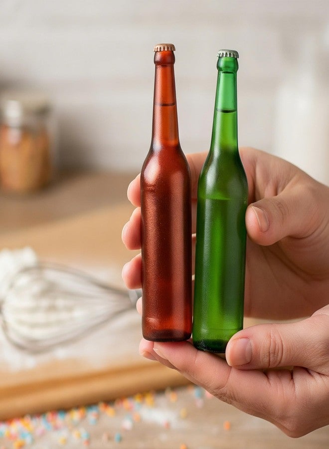 Acvcatto Silicone Beer Bottle Mold, 2 Cavity, 3D Beverage Shaped Baking Mold for Soap, Chocolate, Resin, Dishwasher Safe - Image 5