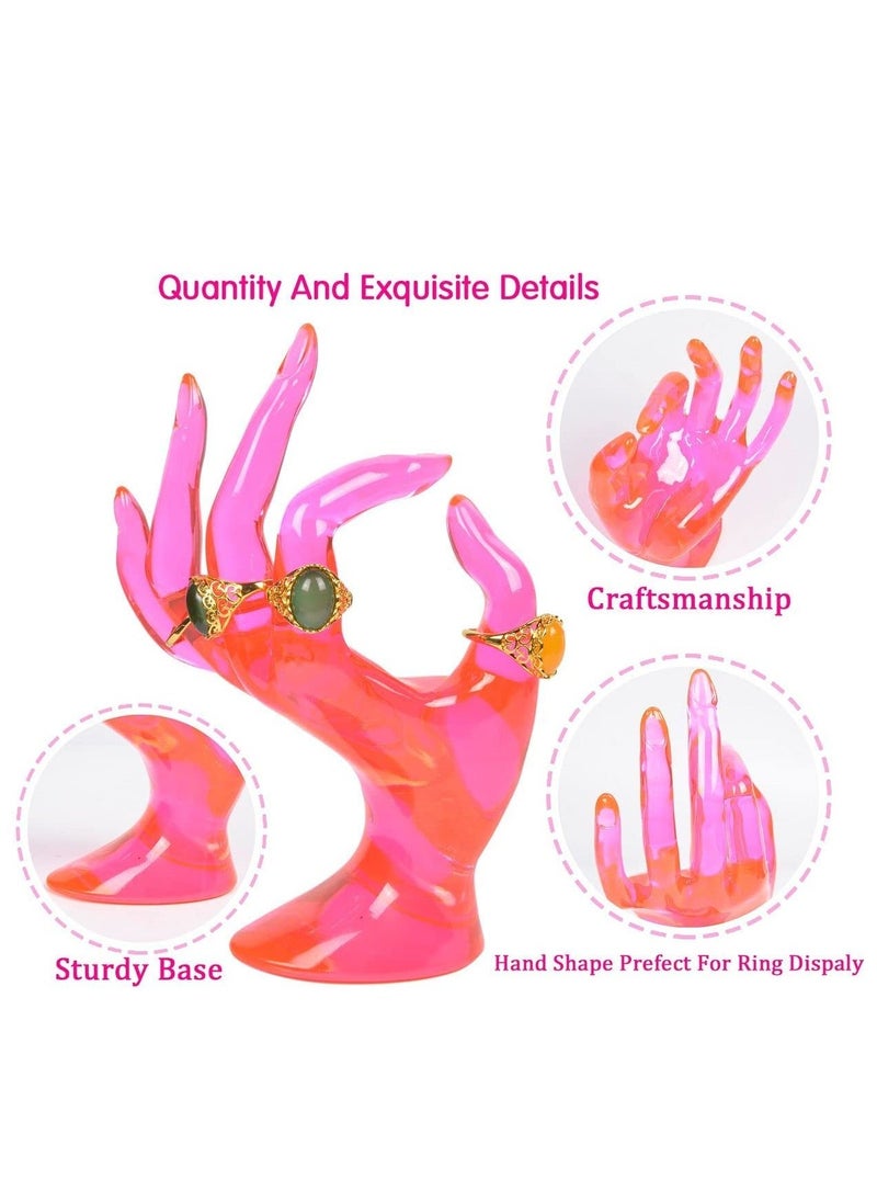 Generic - Elegant Jewelry Display Stand for Bracelets, Rings & Watches - Stylish Mannequin Organizer for Home & Store (Pink) - Image 1