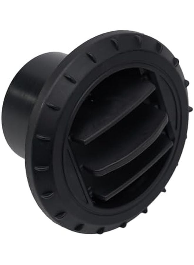 60mm Black Rotatable Warm Air Vent Outlet For Diesel Heater Duct AC Vent Pipe Easy Install - Image 5