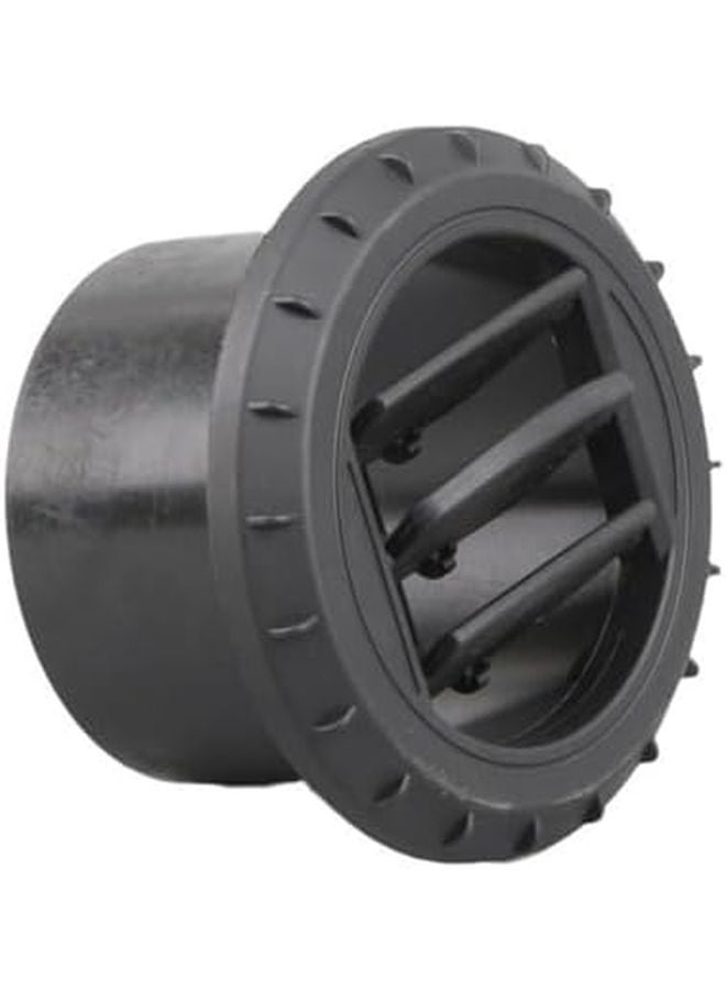 60mm Black Rotatable Warm Air Vent Outlet For Diesel Heater Duct AC Vent Pipe Easy Install - Image 1