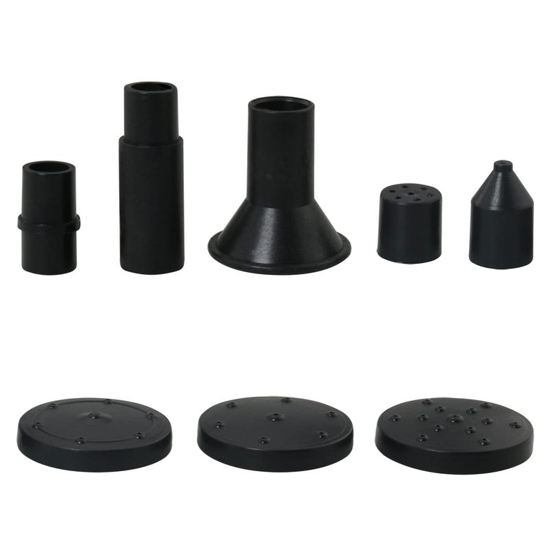 DGBRSM Bird Bath Fountains Accessories DGBRSM Garden Waterfall Fountain Pool Pond Bird Bath Solar Panel Powered Fountain Water Pump Parts Garden Supplies 5pcs Nozzles and 3pcs Adapters Kit 