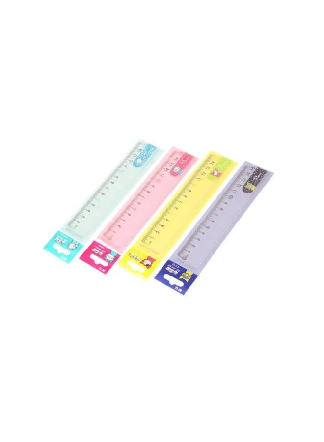 ام اند جي مسطره بلاستيك من ام اند جي 4 قطع - Image 4